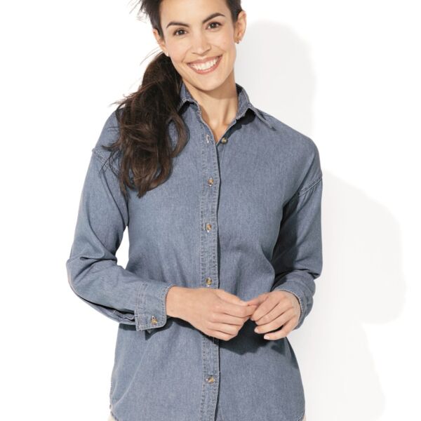 SP LDY L/S DENIM SHIRT Thumbnail