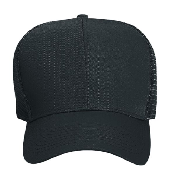 OTTO CAP 6 Panel Mid Profile Mesh Back Trucker Hat Thumbnail